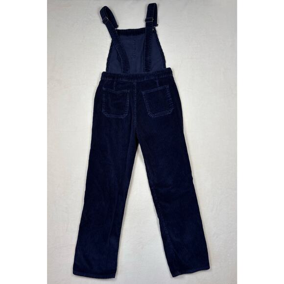 Women's size‎ Small M.i.h Jeans Anthropologie Korine navy Corduroy Overalls boho - Picture 2 of 10